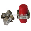 1dB-30dB Adaptador / Fixo / Flange Tipo D Atenuador de Fibra Óptica, FC PC Fibra Óptica Conector Atenuador de Fibra Óptica